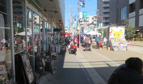 勝川駅前通商店街振興組合　勝川弘法市 猫とスイーツ