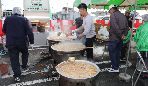 ぺったん東野お餅つき